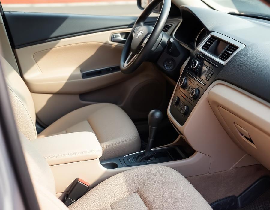 Interior detail after