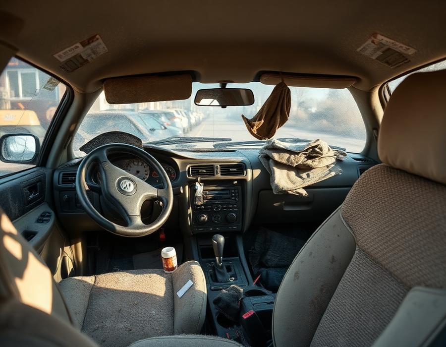 Interior detail before